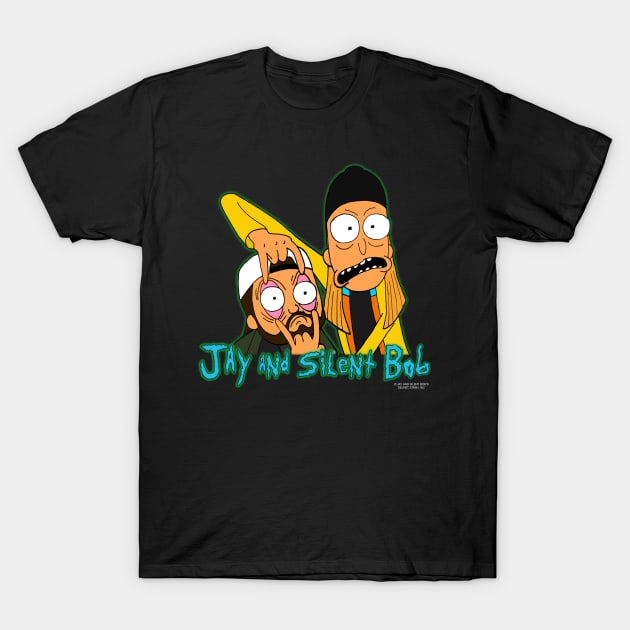 Jay and Silent Bob T-Shirt by wyattd